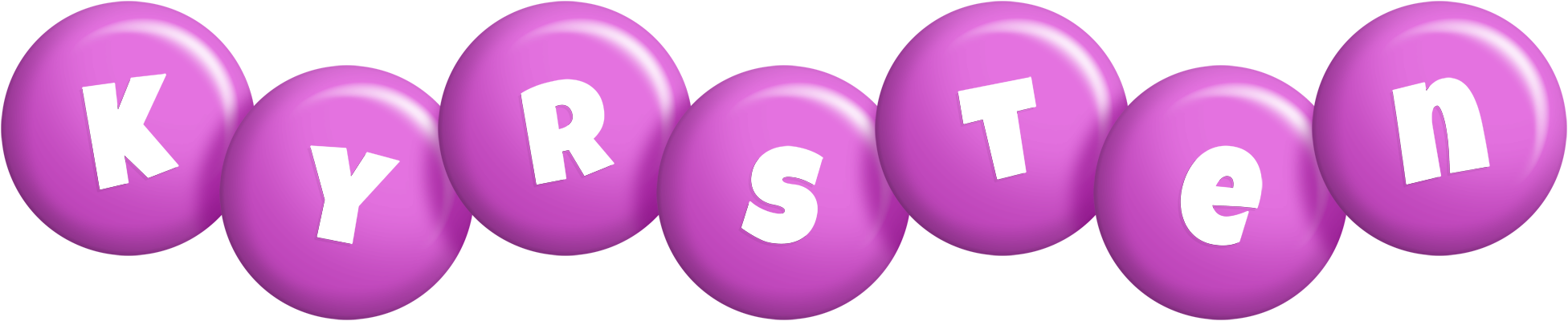 Kyrsten candy-purple logo