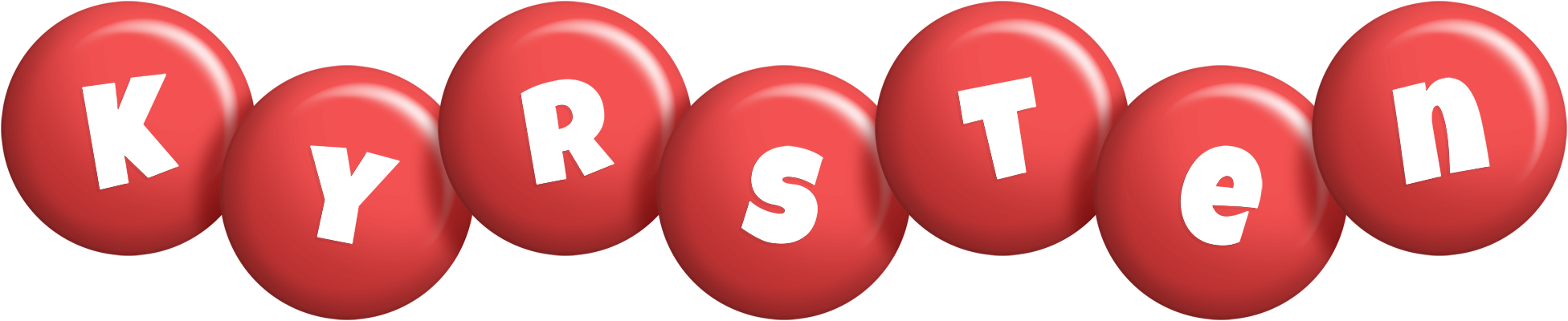 Kyrsten candy-red logo