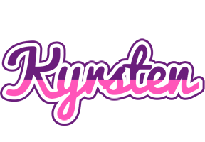 Kyrsten cheerful logo