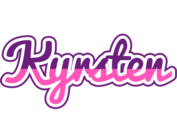 Kyrsten cheerful logo