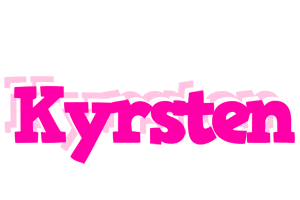 Kyrsten dancing logo