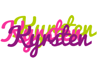 Kyrsten flowers logo