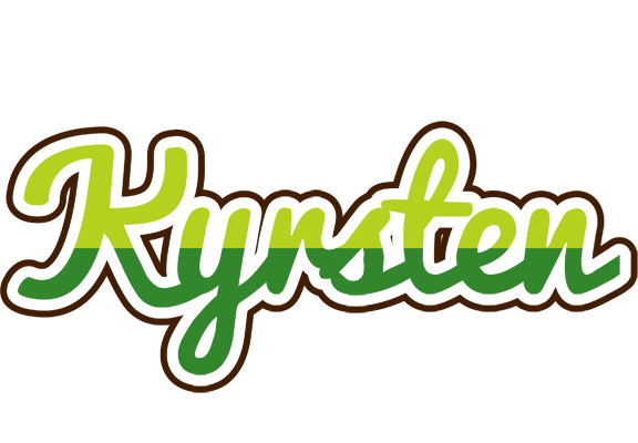 Kyrsten golfing logo
