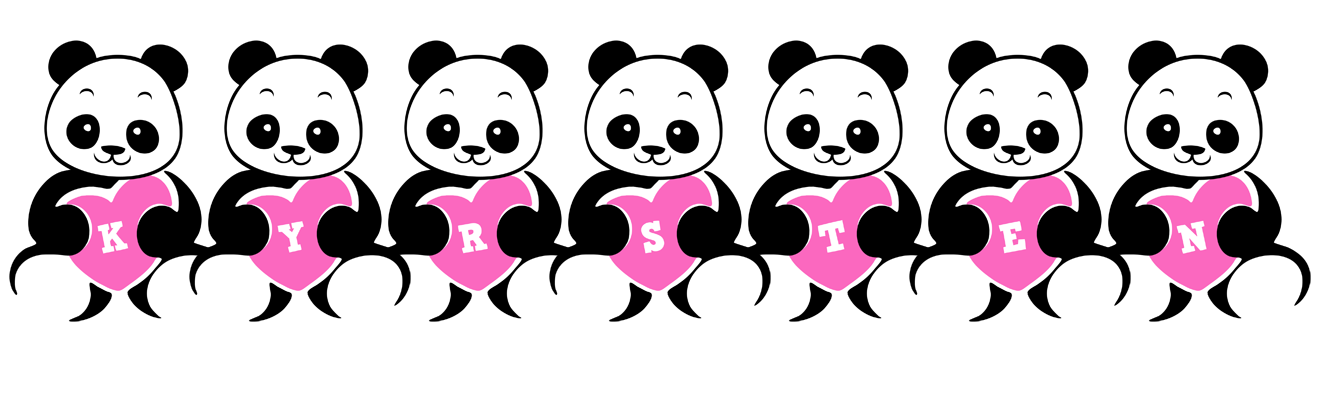 Kyrsten love-panda logo