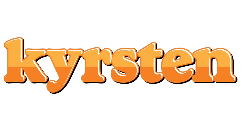 Kyrsten orange logo