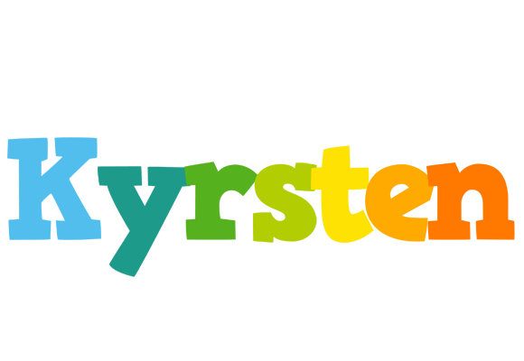 Kyrsten rainbows logo