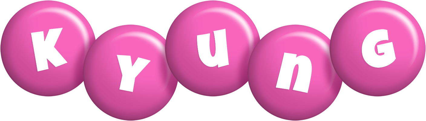 Kyung candy-pink logo