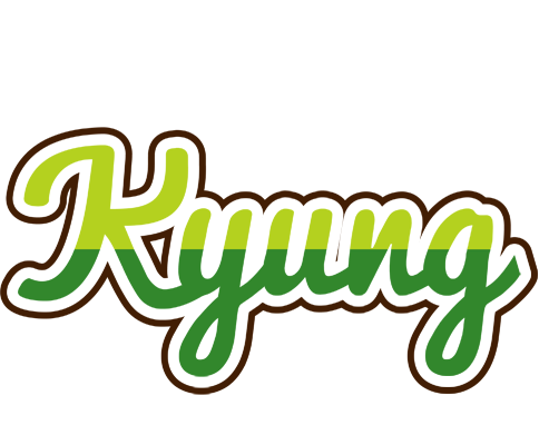 Kyung golfing logo