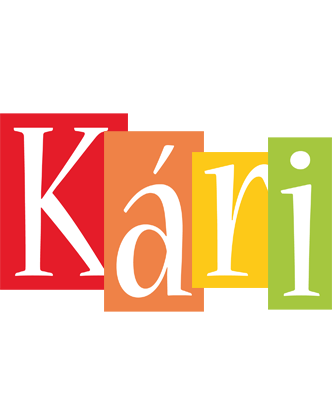 Kári colors logo