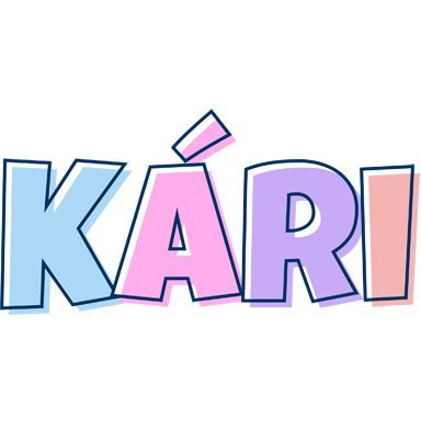 Kári pastel logo