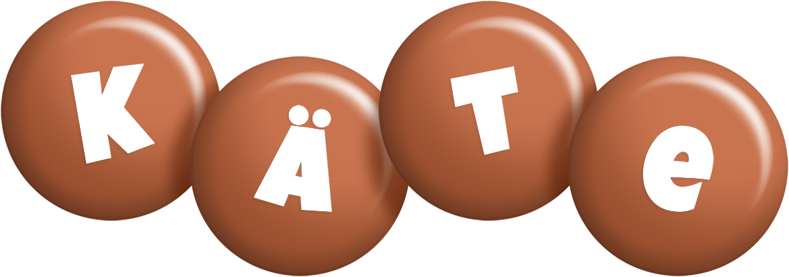 Käte candy-brown logo