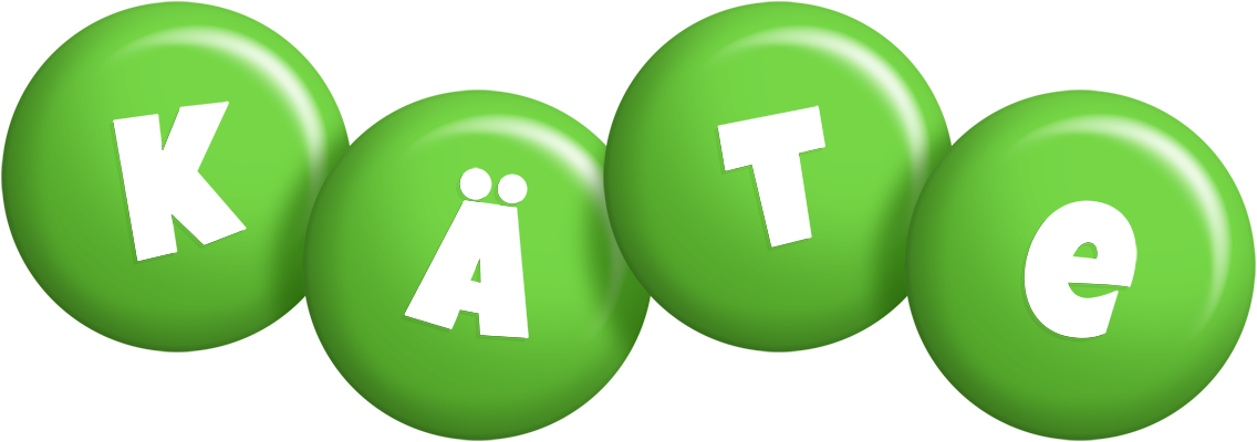 Käte candy-green logo