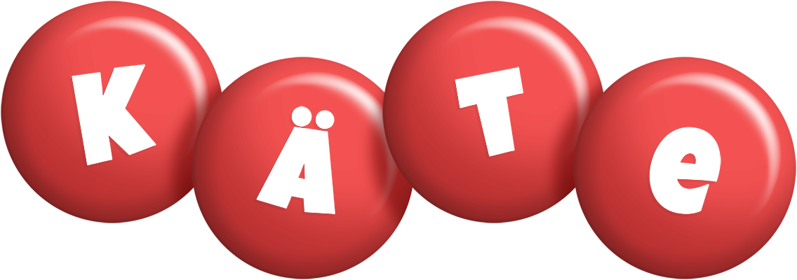 Käte candy-red logo