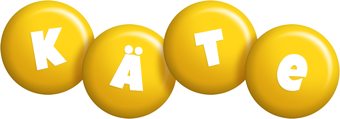 Käte candy-yellow logo