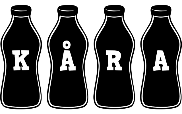 Kåra bottle logo