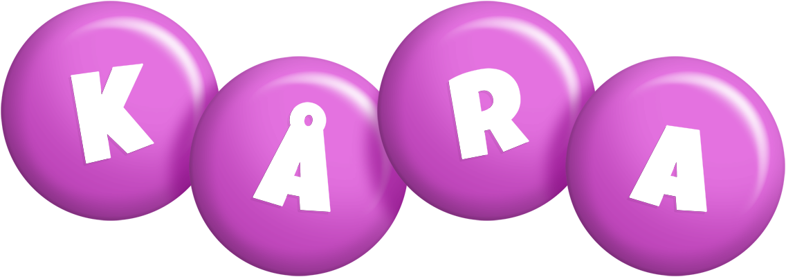 Kåra candy-purple logo