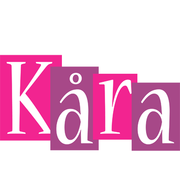 Kåra whine logo
