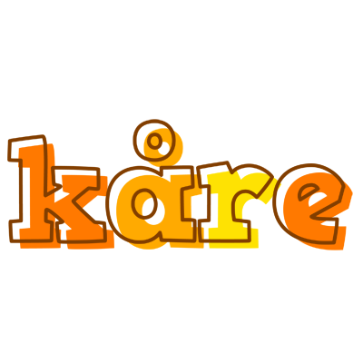 Kåre desert logo