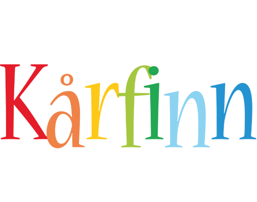 Kårfinn birthday logo