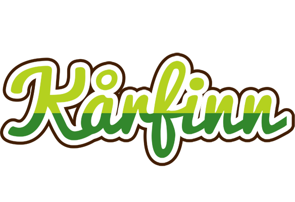 Kårfinn golfing logo