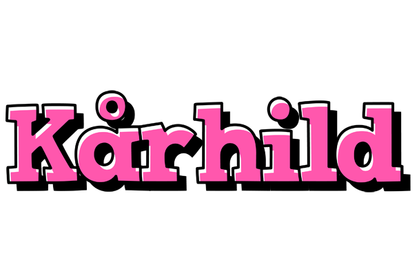 Kårhild girlish logo