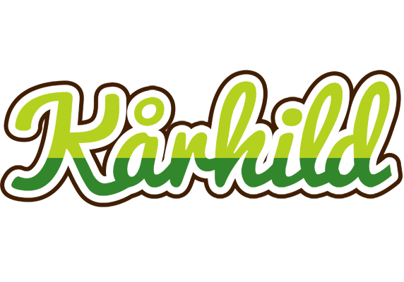 Kårhild golfing logo