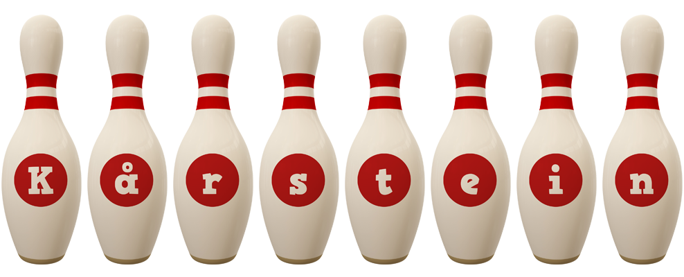 Kårstein bowling-pin logo
