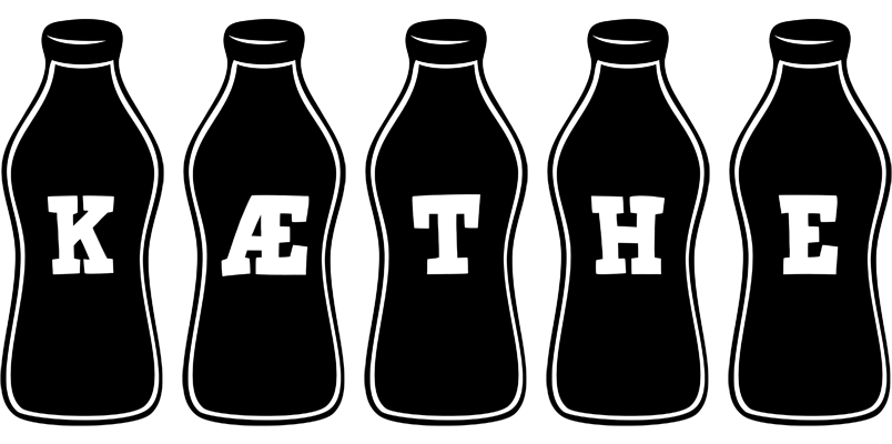 Kæthe bottle logo