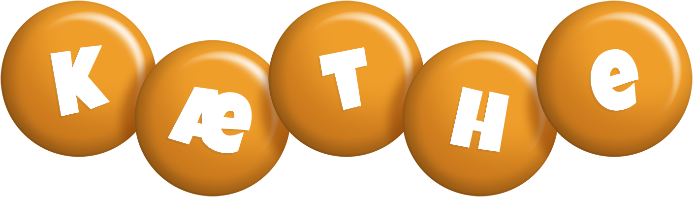 Kæthe candy-orange logo