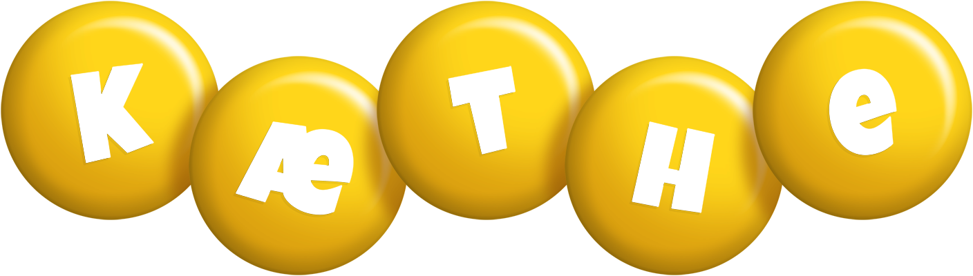 Kæthe candy-yellow logo