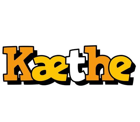 Kæthe cartoon logo
