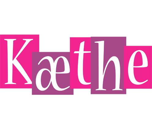 Kæthe whine logo
