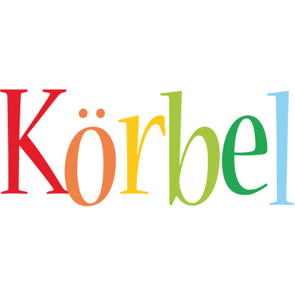 Körbel birthday logo