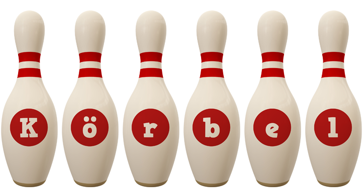 Körbel bowling-pin logo