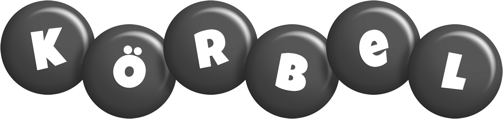 Körbel candy-black logo