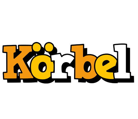 Körbel cartoon logo