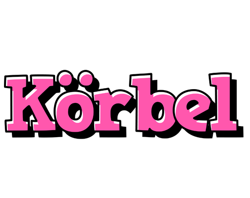 Körbel girlish logo