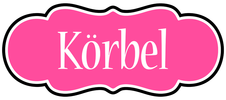 Körbel invitation logo