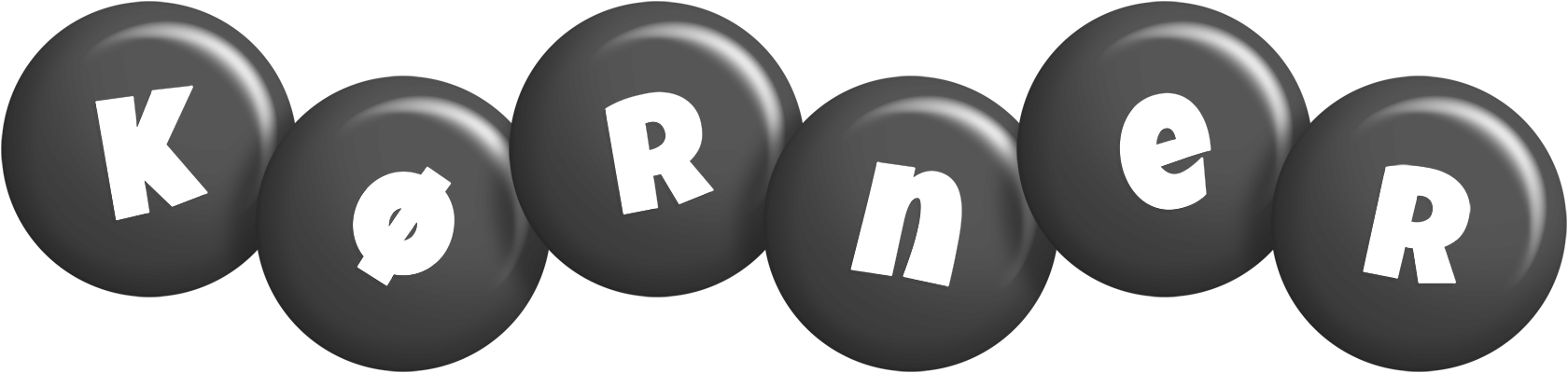 Kørner candy-black logo
