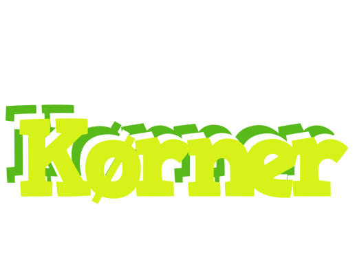 Kørner citrus logo