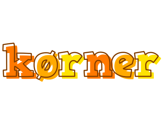 Kørner desert logo