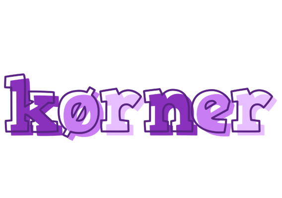 Kørner sensual logo