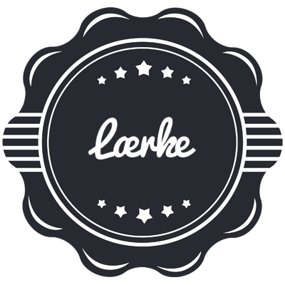 Lærke badge logo