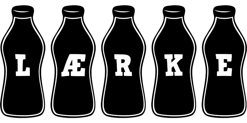 Lærke bottle logo