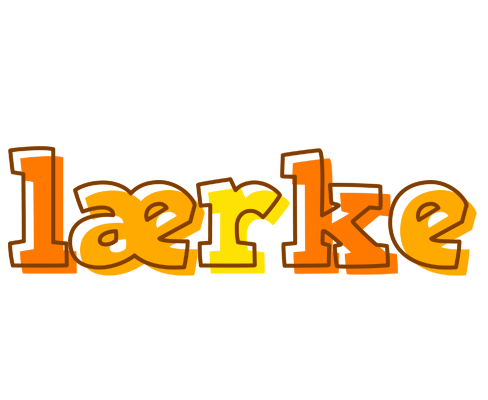 Lærke desert logo