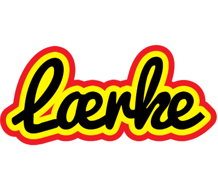 Lærke flaming logo