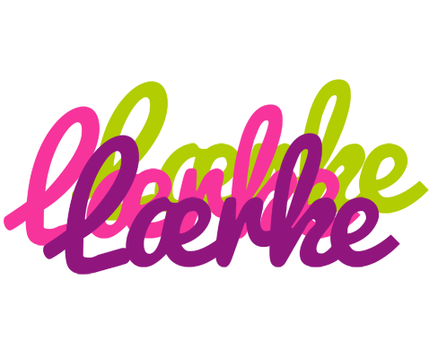 Lærke flowers logo