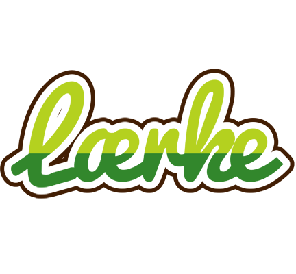 Lærke golfing logo