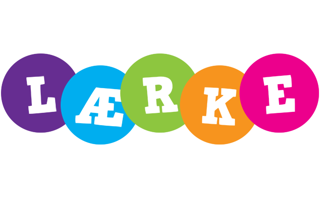 Lærke happy logo