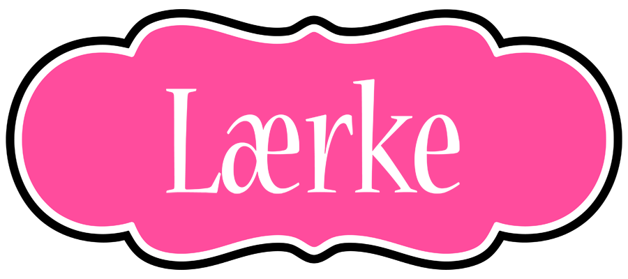 Lærke invitation logo